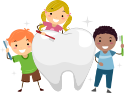 Big tooth art - Pediatric dentist Dr. Tricia Ray serving Salem, Keizer, Dallas and Silverton, OR