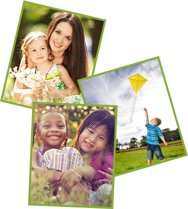 Kids collage - Pediatric dentist Dr. Tricia Ray serving Salem, Keizer, Dallas and Silverton, OR
